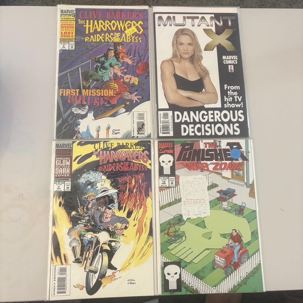 Marvel Comics Lot 10 Wolverine Star Trek Punisher Mutant X Stormwatch X-Men Set